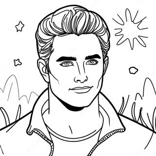 Pagina Para Colorir De Edward Cullen Brilhando Ao Sol 58055-48260