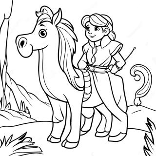 Pagina Para Colorir De A Quest For Camelot 58074-48270