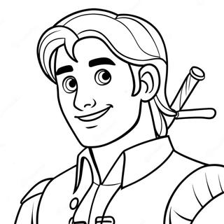 Pagina Para Colorir Do Flynn Rider Aventureiro 58095-48287