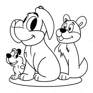 Cão Da Disney Páginas Para Colorir