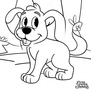 Pagina Para Colorir De Caes Da Disney Brincalhoes 58115-48300