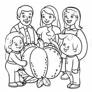 Pagina Para Colorir Do Que Sou Grato Pela Familia 5814-4643