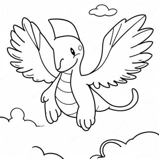 Pagina Para Colorir Lugia Voando No Ceu 58335-48486