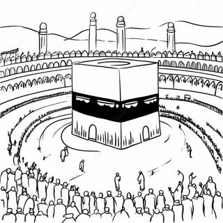 Pagina Para Colorir Do Hajj 58424-48563