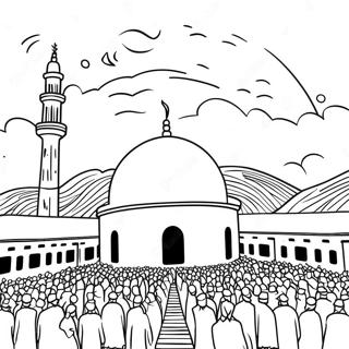 Pagina Para Colorir Do Hajj 58424-48564