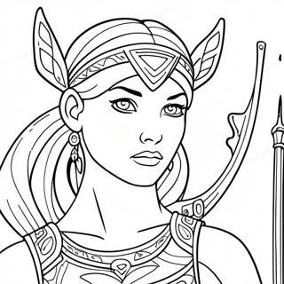 Pagina Para Colorir Da Artemis A Cacadora 58606-48687