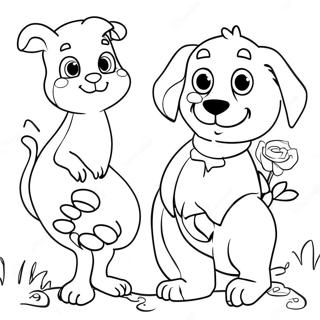 Pagina Para Colorir Dos Amigos Animais 58655-48716