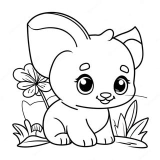 Pagina Para Colorir De Animais De Estimacao Fofos 58656-48724