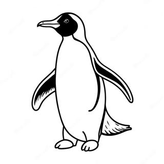 Pinguim Imperador Páginas Para Colorir