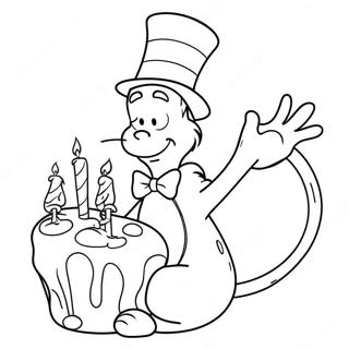 Pagina Para Colorir De Aniversario Do Dr Seuss 58815-48843