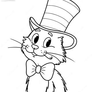 Pagina Para Colorir De Gato Do Chapeu Fantastico 58816-48848