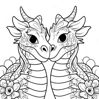 Pagina Para Colorir De Dragao De Duas Cabecas 58875-48906