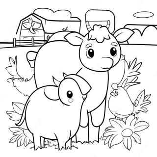 Pagina Para Colorir De Animais De Fazenda 5894-4707