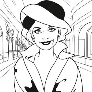 Pagina Para Colorir Da Cruella Deville 58955-48958