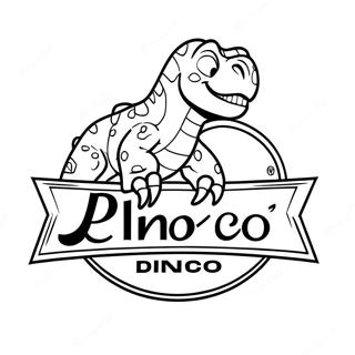 Pagina Para Colorir Do Logo Dinoco 59005-49004