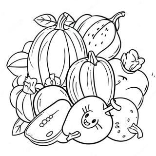 Pagina Para Colorir De Frutas E Legumes Coloridos 59136-49107