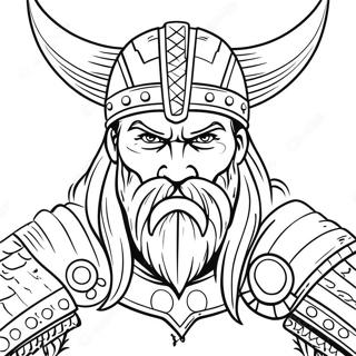 Pagina Para Colorir Guerreiro Viking Temivel 59207-49164