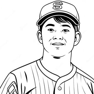 Pagina Para Colorir Shohei Ohtani 59246-49179