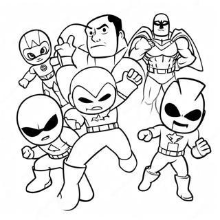 Pagina Para Colorir Super Hero Squad 59256-49212