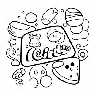 Pagina Para Colorir Logo Dos Nerds Candy 59286-49223