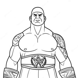 Pagina Para Colorir Da Wwe 59356-49270