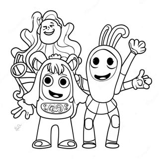 Pagina Para Colorir Doodlebops 59466-49362