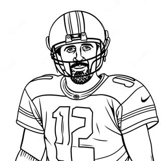 Aaron Rodgers Páginas Para Colorir