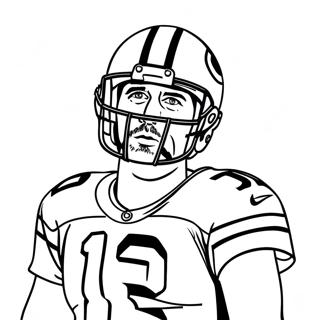 Pagina Para Colorir Aaron Rodgers 59536-49420