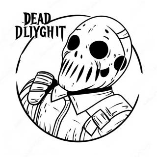 Pagina Para Colorir Do Logo Dead By Daylight 59546-49423