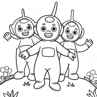 Pagina Para Colorir De Teletubbies 5964-4763