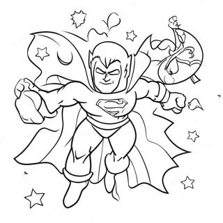 Pagina Para Colorir Super Heroi De Natal 59716-49564