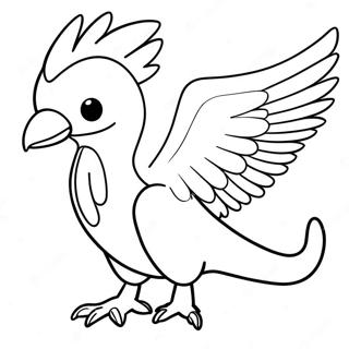 Articuno Páginas Para Colorir