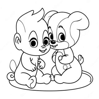 Pagina Para Colorir Bebes Da Disney 59756-49600