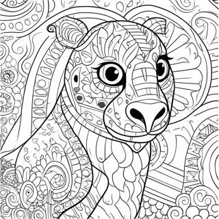 Pagina Para Colorir Do Mosaico Animal 59836-49662