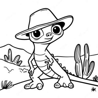 Pagina Para Colorir Do Rango No Deserto 59847-49659