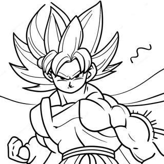 Pagina Para Colorir De Goku Em Forma De Super Saiyajin 59867-49678