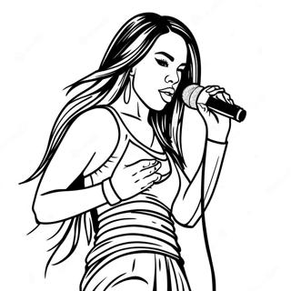 Pagina Para Colorir Da Aaliyah Em Concerto 59877-49692