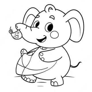 Pagina Para Colorir Da Emily Elephant Peppa Pig 59916-49724