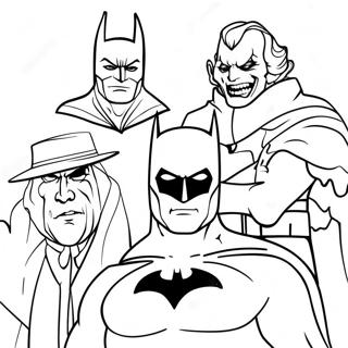 Pagina Para Colorir Dos Viloes Do Batman 59946-49746