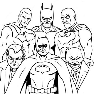 Pagina Para Colorir Dos Viloes Do Batman 59946-49747