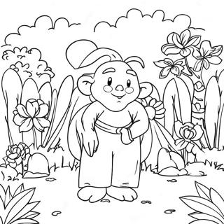 Pagina Para Colorir Do Garten Of Banban 2 59966-49772