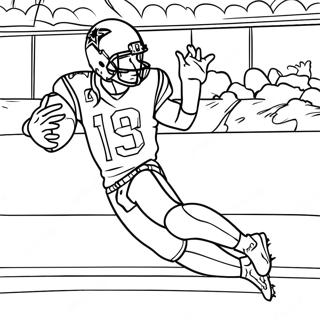 Pagina Para Colorir Do Deandre Hopkins Pegando Uma Bola De Futebol 59977-49773