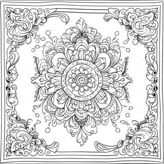 Pagina Para Colorir Padrao De Bandana 59996-49788