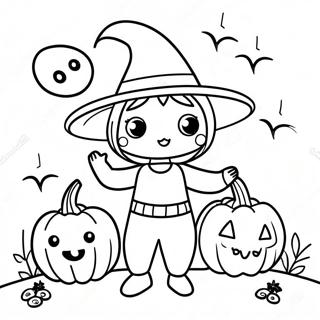 Pagina Para Colorir Halloween Fofo 60016-49811