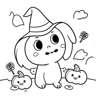 Pagina Para Colorir Halloween Fofo 60016-49812