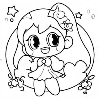 Pagina Para Colorir Herois Da Glitter Force 6005-4799