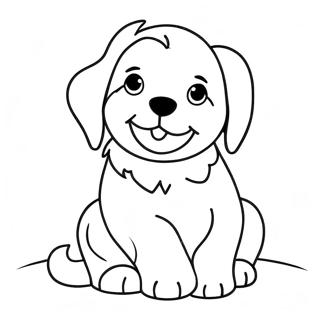 Pagina Para Colorir Amor De Cachorrinho 60066-49843