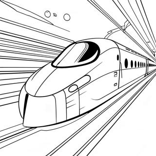 Pagina Para Colorir De Trem Bala Rapido Em Movimento 60157-49916