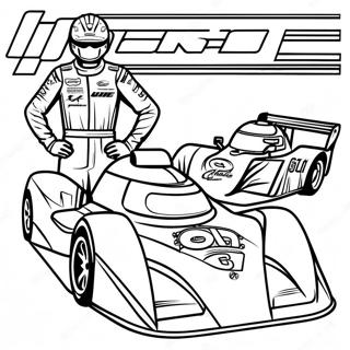 Pagina Para Colorir Do Carro De Corrida Do Kyle Larson 60226-49972