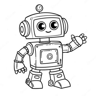 Robo Pj Em Acao Pagina Para Colorir 60307-50034